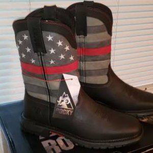 BRAND NEW WOMEN'S ROCKY BOOTS RED or BLUE SIZE 11M